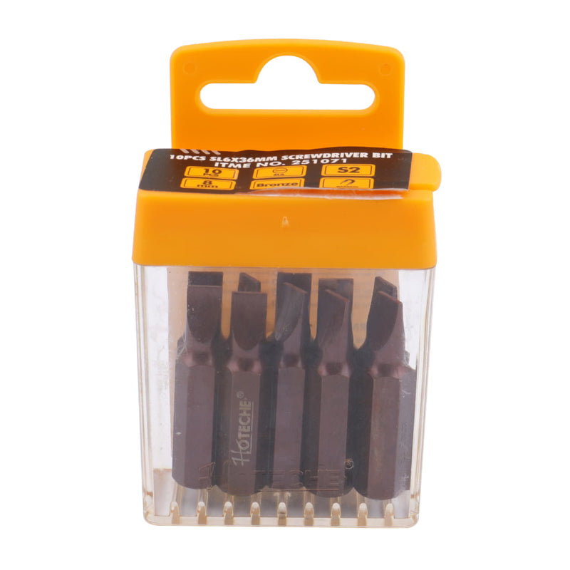 Puntas desatornillador 10PCS Ph2 *35MM H8MM S2, bronce