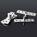 Bisagras giratorias 360º de acero inoxidable.