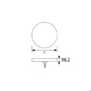 Tapitas Decorativas  De 25 Mm.(Solida) Brillante ( Se Vende Por Unidad)