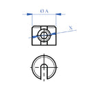 Anillo De Cerraje Para Cable 5 Mm.