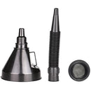 Embudo para motos y carros con filtro de malla para combustibles y aceites