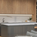 Panel Decorativo Mármol PVC  1.22 m x 2.80 m x 4 mm. Acabado: Light calacata