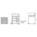 Estacion De Mezclador Con Fregador. 450Cm X 60Cm