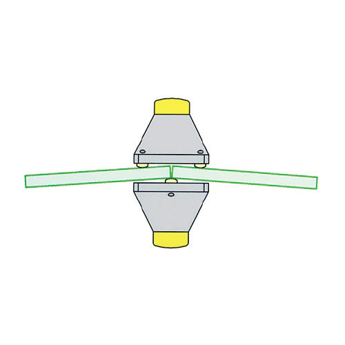 Pinza Para Abrir Cortes De Vidrio De Tres Puntos.