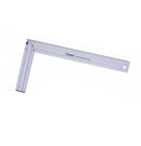Escuadra de aluminio de 10"/250mm Esp 3mm Métrico/Pulgada
