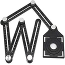 Plantilla compás ajustable localizador de agujeros