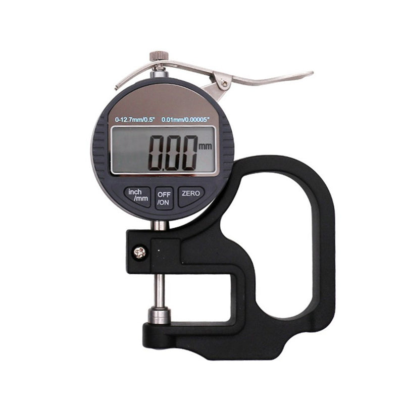 Medidor digital de grosor 0-12.7mm/0.5" Profundidad 30mm