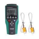 Termómetro portátil Dos canales