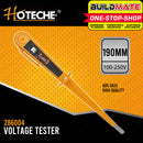 Probador de voltaje digital Rango: 12-36-55-110-220V Tamaño: 4 * 190 mm