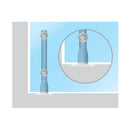 PIVOTE AL PISO PARA HERRAJE IN.