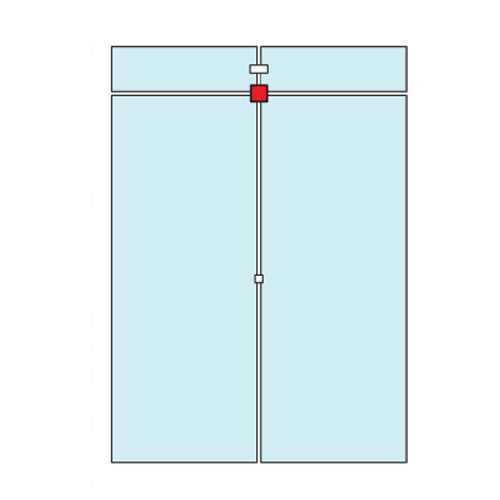 CONECTOR PARA 4 PANELES. SATINADO