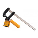 Prensa Sargento 120x800mm Barra niquelada Mango de madera