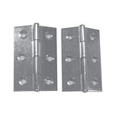 ( Par) bisagra en acero inoxidable con de 50 mm (par).