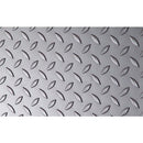 Plancha Antideslizante (Lagrimada) Para Pisos. Acero Inoxidable 1.22 X 2.44 M. Espesor 5 Mm. T-304