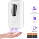 Dispensador Automatico Para Gel O Jabon ( Para Instalacion A Pared) Usa 4 Baterias C (No Incluidas)