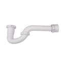 Trampa PVC sifón drenaje a pared  1 1/2". Con chapetón NESSATI