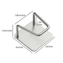 Soporte Para Esponjas O Organizador De Cocina De Acero Inoxidable Con Adhesivo.
