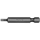 1 Pza - Puntas Allen Hexagonal  1/4” X 50 Mm