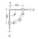 Araña Con Aleta Para Esquinas A 90 Grados