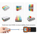 (10 Pzas) Conectores eléctricos de empalme rápido. De 5 vias.