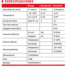 UNI-T UT363 Mini Anemómetro Digital Medidor De Velocidad Del Viento 0-30 M/S Flujo De Aire-10 ~ 50C/