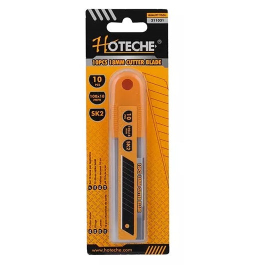 Hoja de Corte para Cutter de 18mm 10 Pzas para 310818