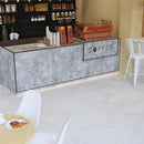 Piso SPC Silver Stone 1524 x 228 x 5.5 mm con IXPE 6 pc. pack 2.1 m2