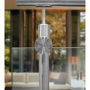 SIDE PLATE, For Round Glass Clip (GC.500 Series), SS-304, SATIN.