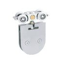 Rodachines P/Puertas De Vidrio 8-12Mm.Incluye 2 Rodach Y Acces.SAT.100Kg P/Par.Riel TD-AL03.GRANDE