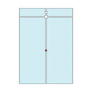 Boton Nivelador De Fachadas.Brillante.Dia38mm.P/Vidrio 10-12Mm.Separacion 6.35Mm