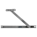 Compas limitador de acero inoxidable AISI 304 para ventana abatible y proyectable. Canal Europeo.