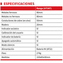 UT387 Detector De Pared Profesional Metal, Madera Y AC Cable Oculto En La Pared. Profundidad Maxima