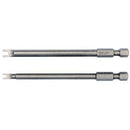 2 Pzas - Puntas Spanner De Destornillador (Nr6, Nr10, L100mm)