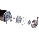 4 Hp. Bomba Centrifuga Sanitaria  440-480V 60Htz.316L/ FPM / SIC/SIC/FPM. Tipo Clamp. 3A.