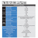 DIGI-TIG320ACDC Maq De Soldar Tig AC/DC Alta Frecue Y Electrodo 3PHASE 208/480V Heavy Duty(1Año)