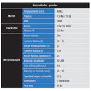 Motosoldador Gasolina BIG BOY 190 Amp 110/220 60Htz Generador.(1Año)