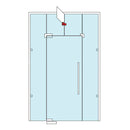 Conector Superior Con Aleta. Satinado