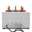 Cocinador De Pasta Electrico 600*580*410Mm 3Kw 110V/60Hz. Para 6 Porciones A La Vez.