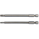 Puntas Torx De Seguridad De Destornillador (T15, T27, L100Mm)