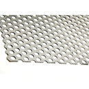 LAMINA PERFORADA. HOLLOS 4 MM, (1.35 MM ESPESOR) 4X8 PIES.