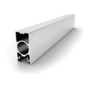 Poste rectangular 25x50 mm 5.8 mts. Acabado blanco.