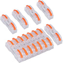 (10 Pzas) Conectores eléctricos de empalme rápido.