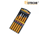 Juego de 5 Pzas Cincel y Centro punto Material: CRV