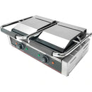 Plancha Doble 570*30*200Mm :220-240V/50/60Hz 2*1.8KW 28.5Kg. Abajo Plana, Arriba Gril(1 Año)