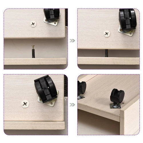 (1,000 Pcs) Kit De Conexión 3 En 1 Ensambladores Para Muebles, Sistema Mini Fix.