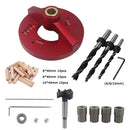 Plantilla Multifuncional Para Perforación De Agujeros Para Madera