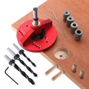 Plantilla Multifuncional Para Perforación De Agujeros Para Madera