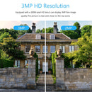 Cámara de seguridad solar, 360° a prueba de agua. Con wifi. 3MP.