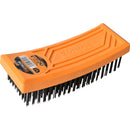 Cepillo de alambre 9 Material acero Mango d plástico 9x20