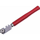 Chispa Cortador de vidrios de seis ruedas Mango de madera